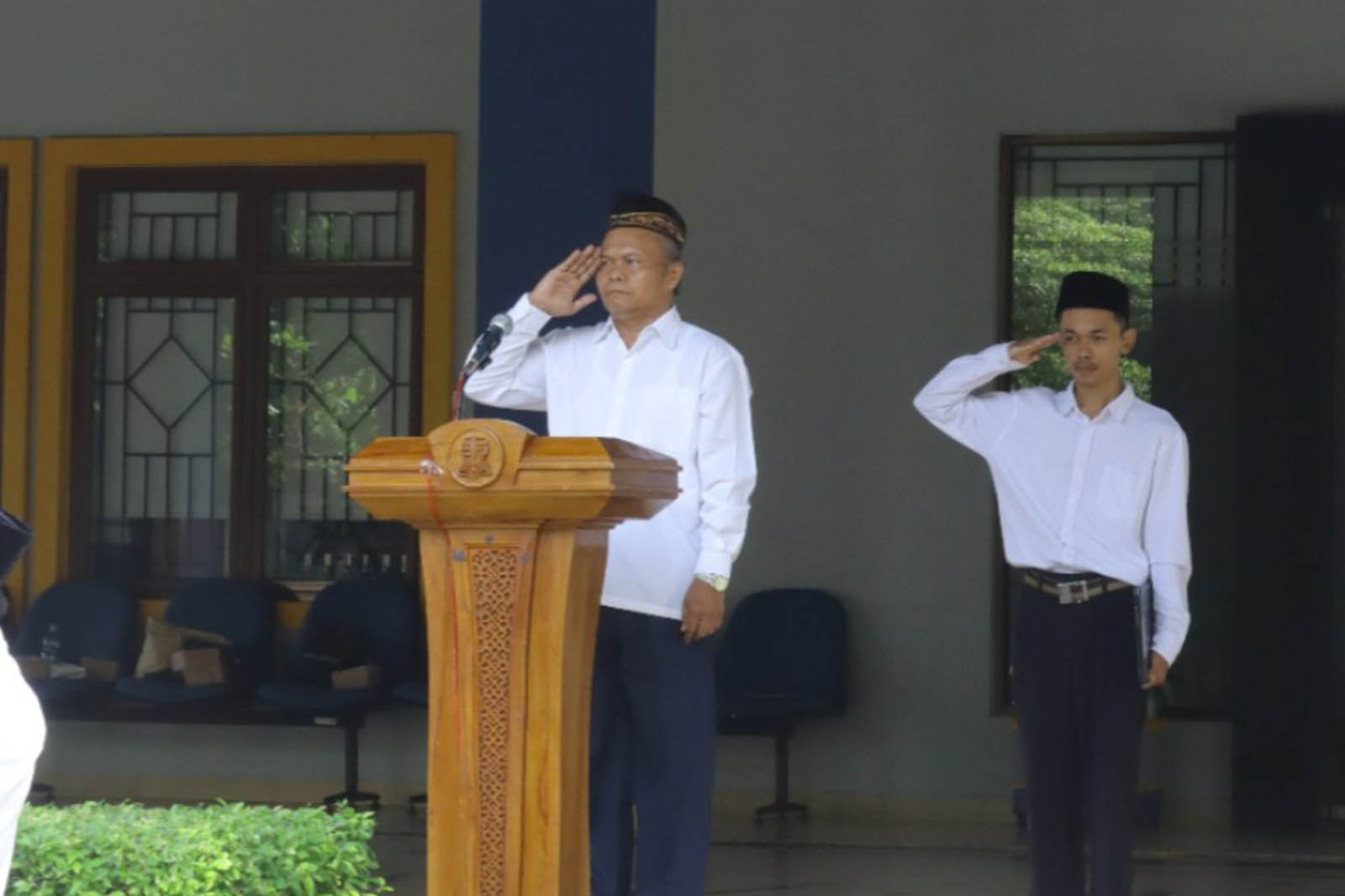 Upacara dalam rangka Memperingati Hari Lahirnya Pancasila