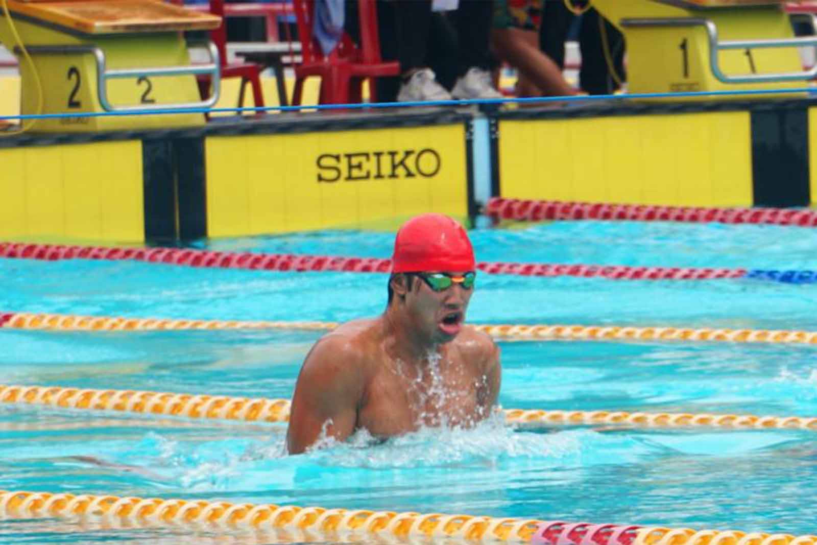 Geraldo Briliant Hanindityo, Mahasiswa UT Surakarta yang berhasil mewakili Jawa Tengah dalam POMNAS 2022 Cabor Renang