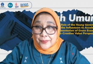 UT Surakarta Menggelar Kuliah Umum dengan Tema: Penguatan Peran Generasi Muda Sebagai Influencer Untuk Mempercepat Implementasi Ekonomi Hijau