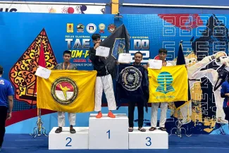 Mengikuti Pomprov Jawa Tengah 2022, Mahasiswa UT Surakarta Raih Juara 3 Cabor Taekwondo Kelas U-58