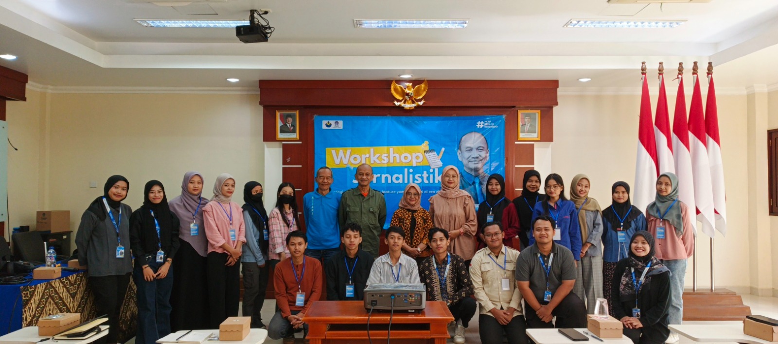 Lembaga Pers Mahasiswa (LPM) Mayantara sukses menggelar Workshop Jurnalistik Pemula