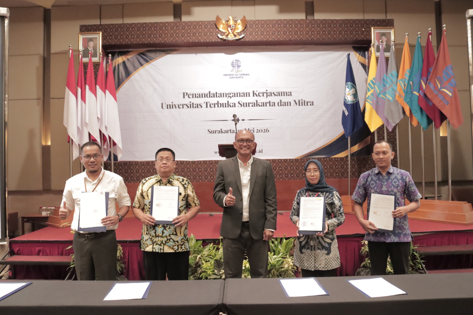 Penandatanganan Kerjasama UT Surakarta dan Mitra Tahun 2026